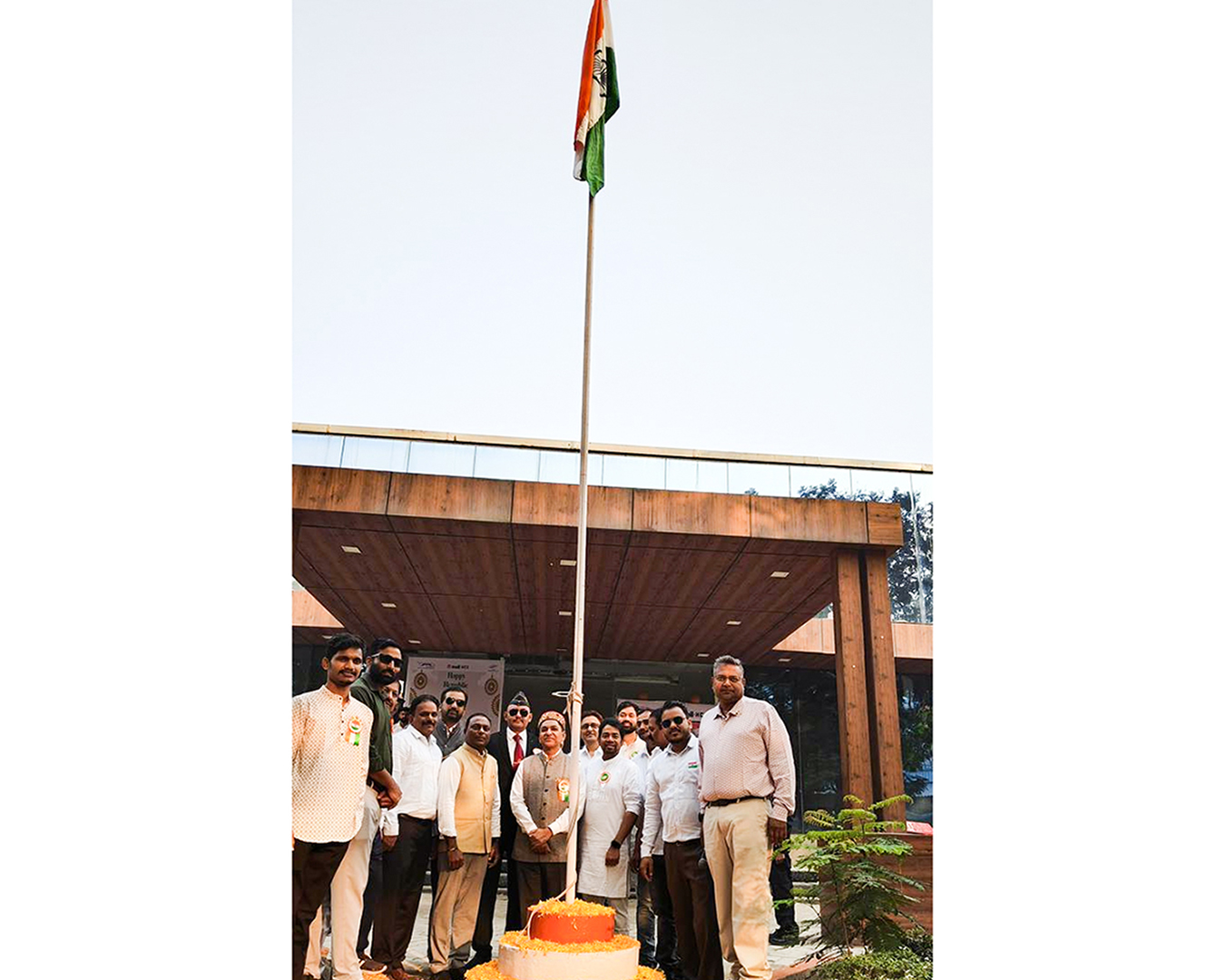Republic Day celebrations at NHSRCL site offices